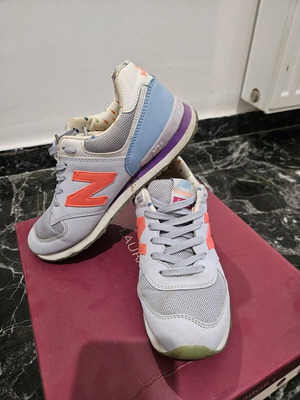 New Balance State Fair sneakers used, size 38, multicolor