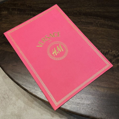 Versace x H&M hard folder for papers, like new