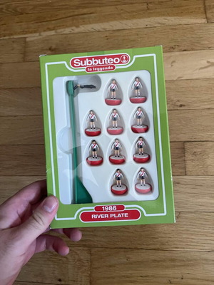 Subbuteo La Leggenda River Plate 1986 set