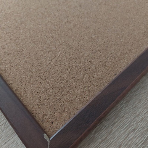 Cork Bulletin Board like new with wooden frame 45x60cm