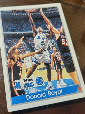 Panini NBA Basketball '94-'95 #98 Donald Royal Orlando Magic like new
