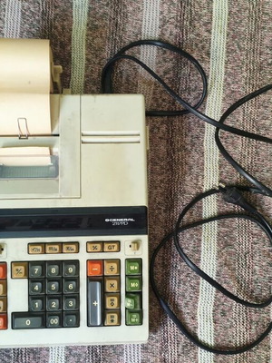 General 2117PD Vintage Printing Calculator used