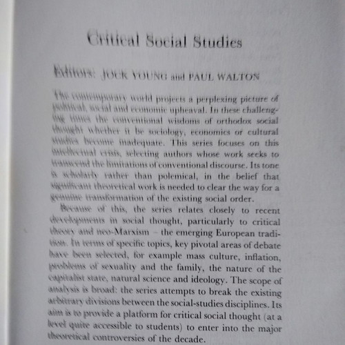 Intellectual and Manual Labour used book