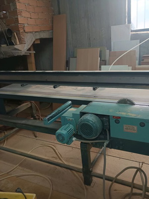 Wood Cutting Mitersaw Used, Electric and Pneumatic, 3m x 1.5m