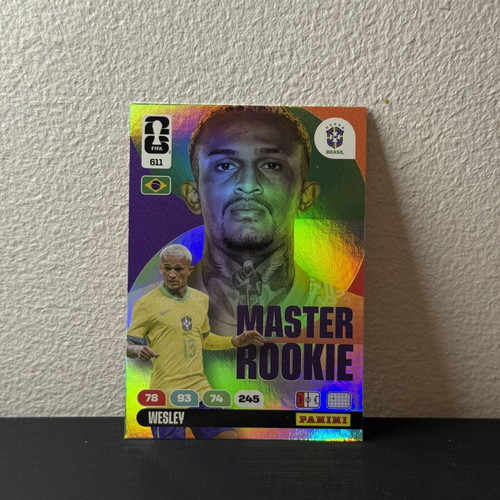 Master Rookie Wesley Card Panini 2026 World Cup new