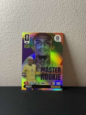 Master Rookie Wesley Card Panini 2026 World Cup new