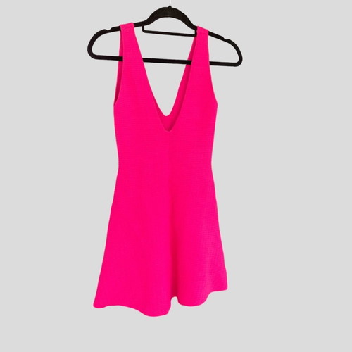 Zara fuchsia mini dress medium new, unworn