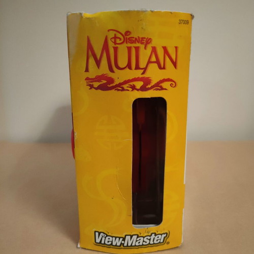 View Master Mulan Disney 1998 new, sealed box with 3 reels