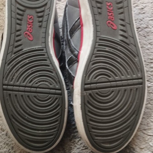 Asics Court H132Y sneakers used, size 41.5, gray and red