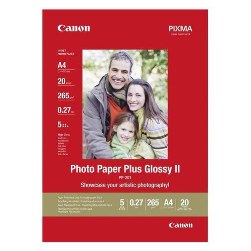 Canon photo paper pack of 2, new, glossy and matte A4 sheets