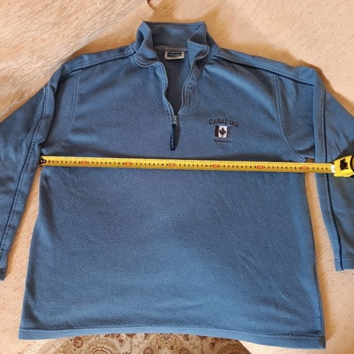 Fleece sweatshirt, blue, size M