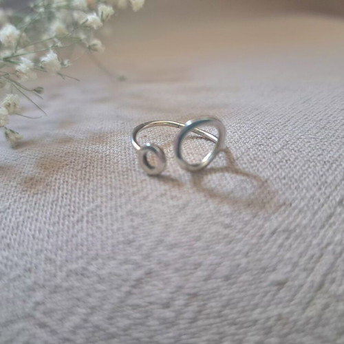 Silver Balance Handmade 925 Silver Ring Like New