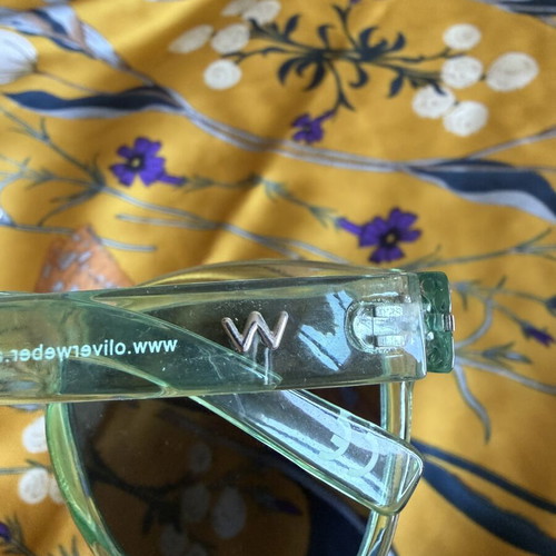 Oliver Weber sunglasses like new, blue with mirror lenses