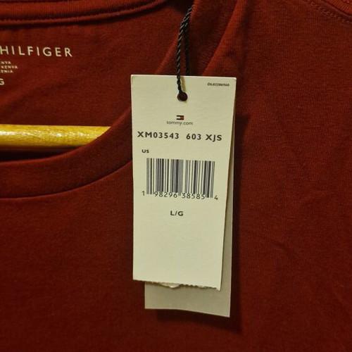 Tommy Hilfiger men's t-shirt new, size L, red