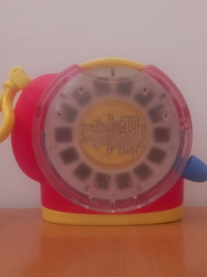 View Master Reel Viewer 3D 2002 μεταχειρισμένος Fisher Price με εικόνες Dora Explorer και Sponge Bob