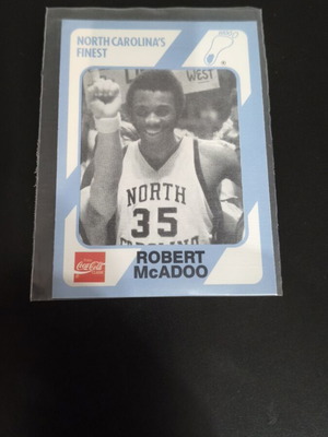 Robert McAdoo 1989 North Carolina collegiate basketball card like new
