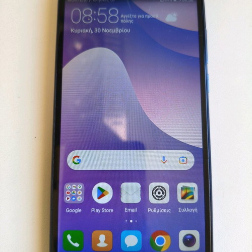 Huawei Y7 Prime 2018 32GB Blue Dual Sim 4G Smartphone used