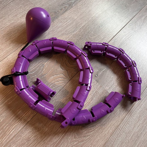 Smart Weighted Hula Hoop purple, adjustable, excellent condition