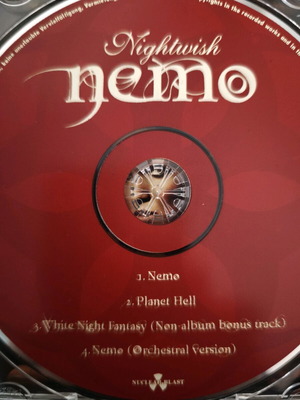 Nightwish Nemo CD like new