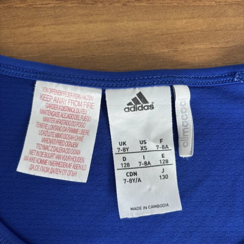 Adidas Climacool Electric Blue Tank Top like new, XS