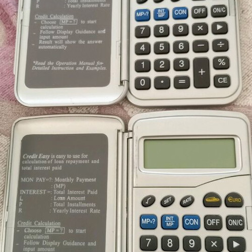 Souvenir calculators Agricultural life