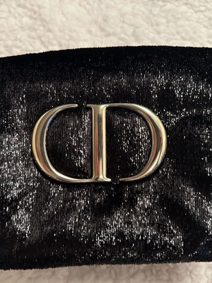Dior toiletry bag new, black