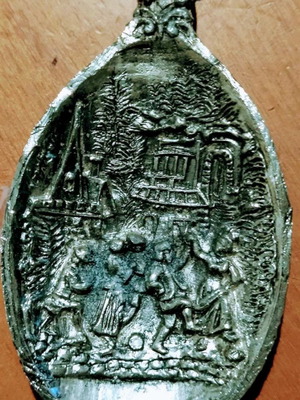 Vintage spoon used in good condition
