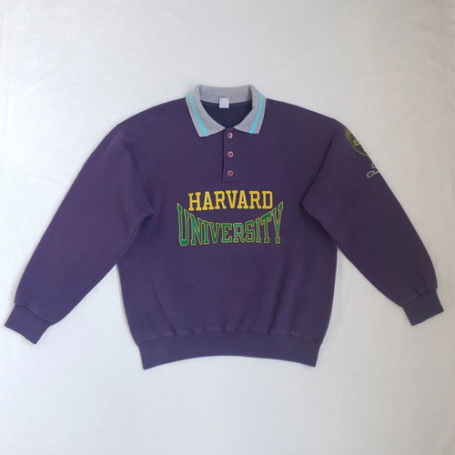 Champion Harvard men's sweatshirt size L used, blue