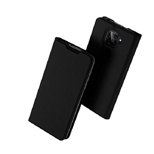 Dux Ducis Xiaomi Redmi Note 9 Flip Stand Case thiki vivlio - Black