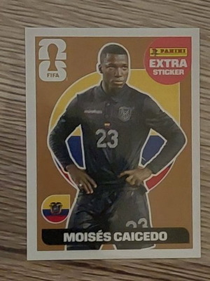 Panini FIFA World Cup 2026 Moises Caicedo Bronze extra sticker καινούργιο