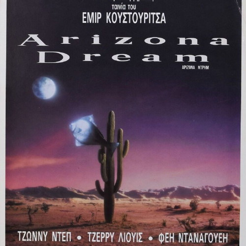 Arizona Dream Emir Kusturica authentic movie poster 1993 used