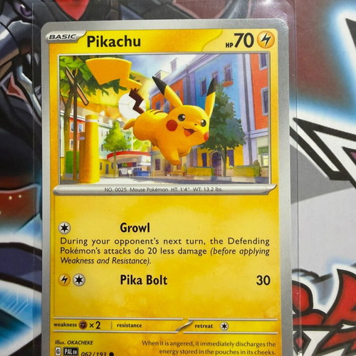 Pikachu Paldean Fates Pokémon card