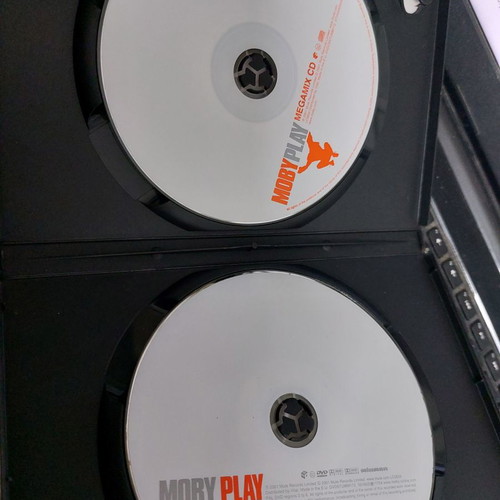 Moby Play DVD used with Megamix CD