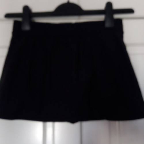 Aqua Green swim skirt, black, size S