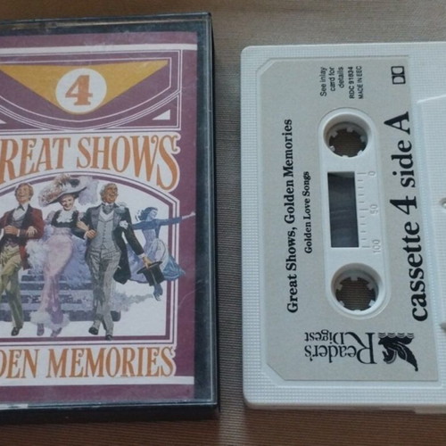 Great Shows 4 Golden Memories audio cassette like new, folk