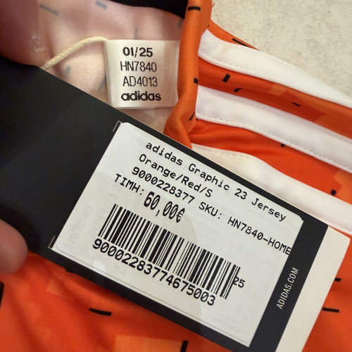 Adidas ΜΠΑΜ FC Official Jersey Orange Size S like new
