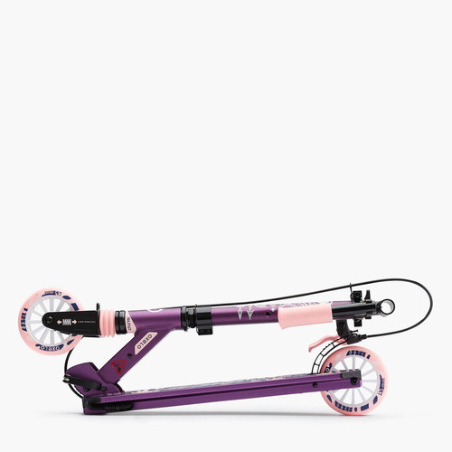 Children's folding aluminum scooter mid5 used with brake and suspension