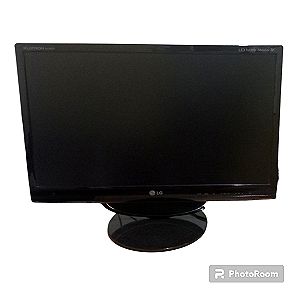 M80 LED Monitor TV από την LG: Συνδυασμός οθόνης Η/Υ και τηλεόρασης με τεχνολογία LED και ενσωματωμένο woofer.
