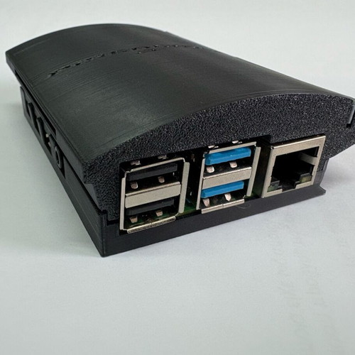 3D Printed Case for Raspberry Pi 4/5 with PS3 Inspired Design new