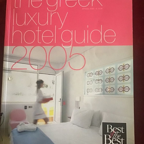 The Greek Luxury Hotel Guide used, 3 books, French edition