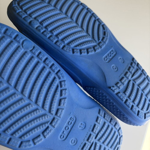 Crocs kids' sandals, blue, size 28-29 C11