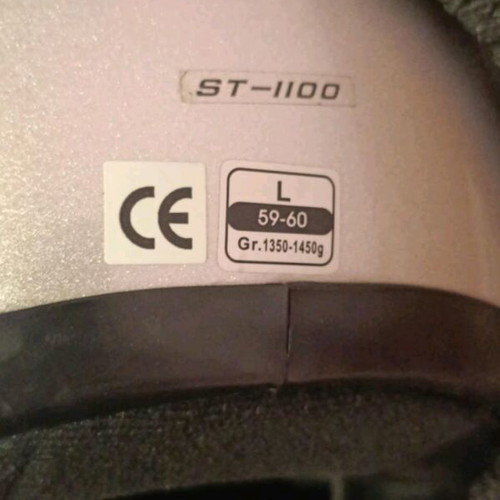 Men's winter helmet Large used