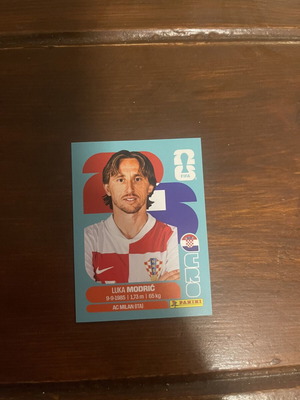 Luka Modric Panini FIFA World Cup 2026 CRO 9 sticker new