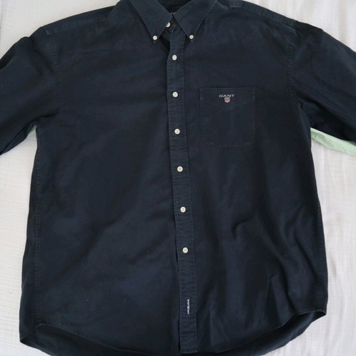 GANT shirt used, size XXL, black and blue