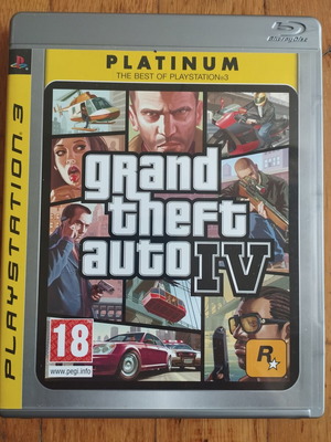 Grand Theft Auto 4 PlayStation 3 μεταχειρισμένο, πλήρες