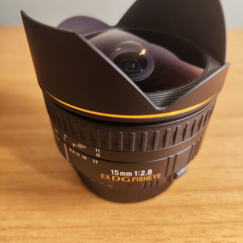Sigma Fisheye Lens 15mm F-2.8 EX DC Nikon Mount σαν καινούργιο
