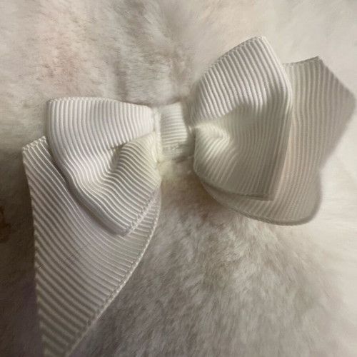 Mayoral baby fur coat new, white for 12-month-old girls