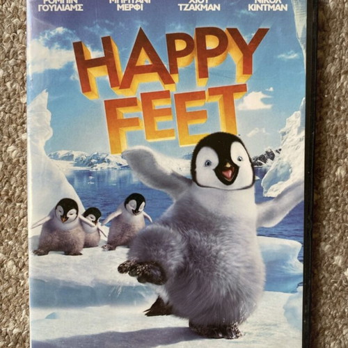 Happy Feet DVD like new, animated with subtitles