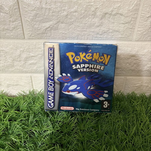 Pokemon Sapphire Version Game Boy Advance used with manual
