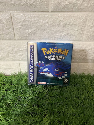 Pokemon Sapphire Version Game Boy Advance used with manual